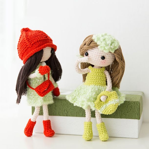 Inspiration. Amigurumi Dolls.