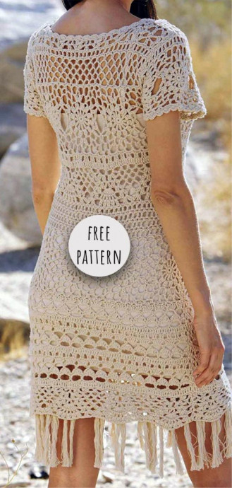 Inspiration. Crochet Summer Dresses.