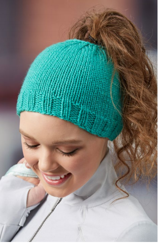 Trendy Knit Ponytail Hat Trendy Knit Ponytail Hat