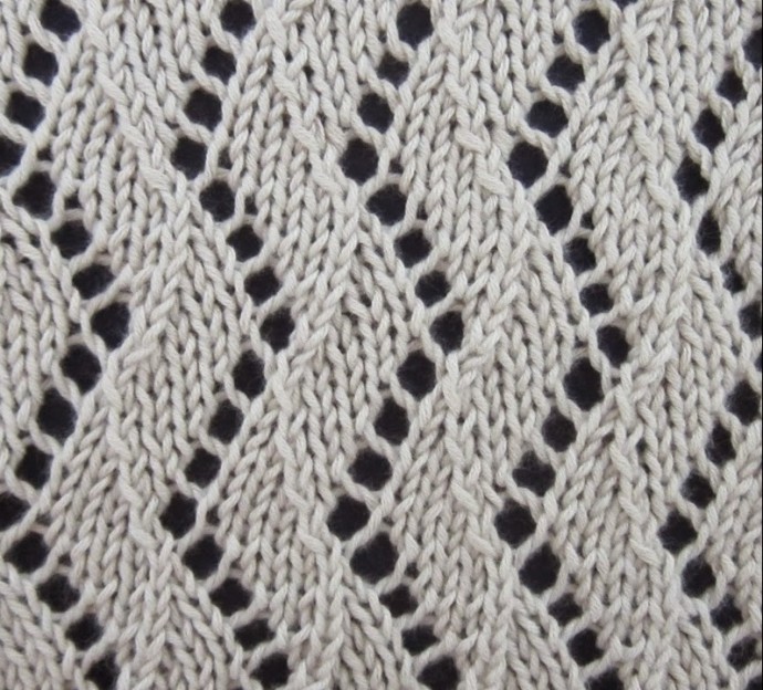 ​Zigzag Knit Lace
