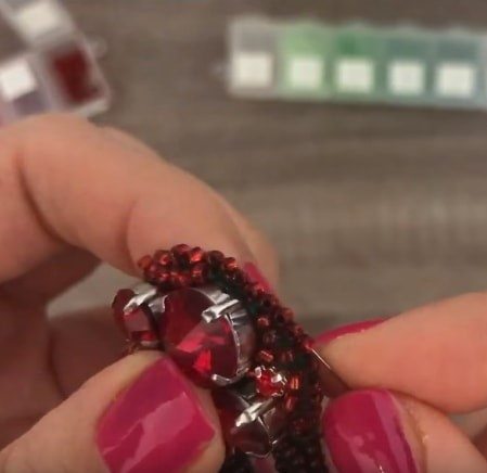 Cherry Crystal Brooch Cherry Crystal Brooch