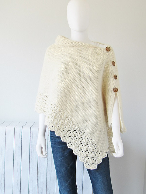 Inspiration. Crochet Poncho.