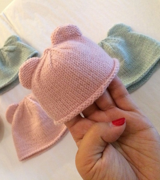 Inspiration. Knit Baby Hats.