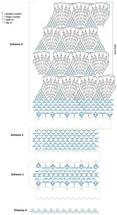 ​Crochet and Lace Top