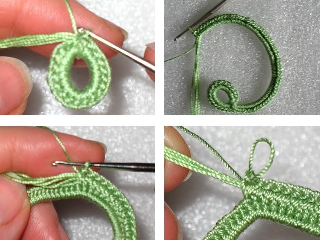 ​Crochet Milfoil Ornament