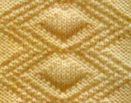 Cross Knit Pattern Cross Knit Pattern