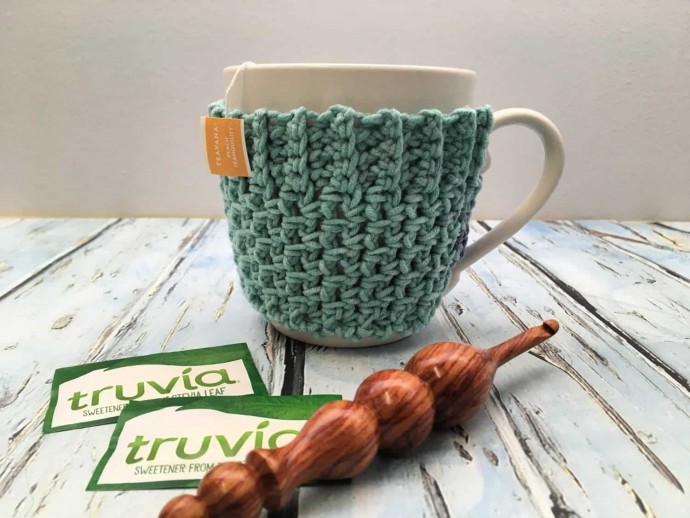 Inspiration. Crochet Cup Warmer.