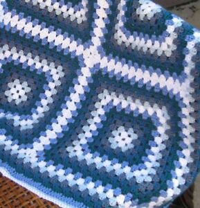 Inspiration. Granny Squares Blankets.