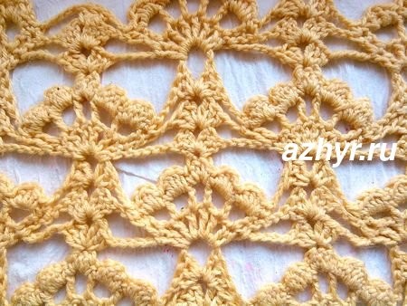 ​Relief Crochet Seashells Pattern