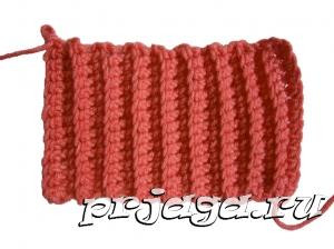 ​Rib of Single Crochets Pattern