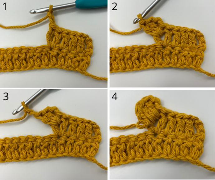 Step-By-Step Crochet Instructions for Floral Patterns with Detailed Row Guidance