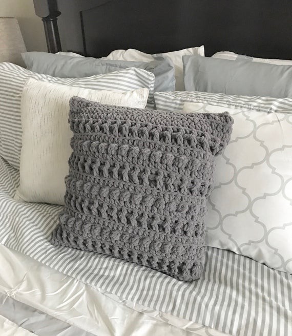 Inspiration. Crochet Cushion Cover.