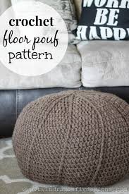 Inspiration. Crochet Poufs.