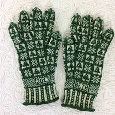 Inspiration. Knit Gloves.