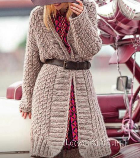 ​Long Warm Cardigan