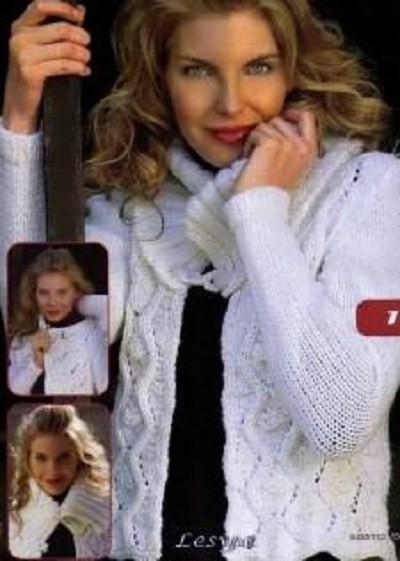White Knit Jacket White Knit Jacket
