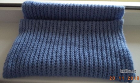 Brioche ​Knit Scarf