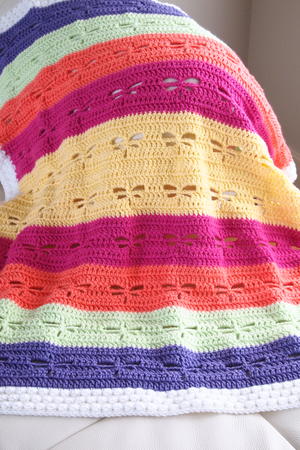 Dragonfly Crochet Baby Blanket Dragonfly Crochet Baby Blanket