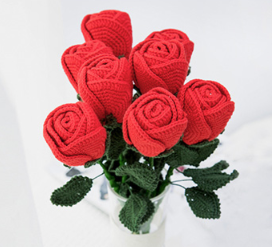 Helping our users. Crochet Bouquet of Roses. Helping our users. Crochet Bouquet of Roses.