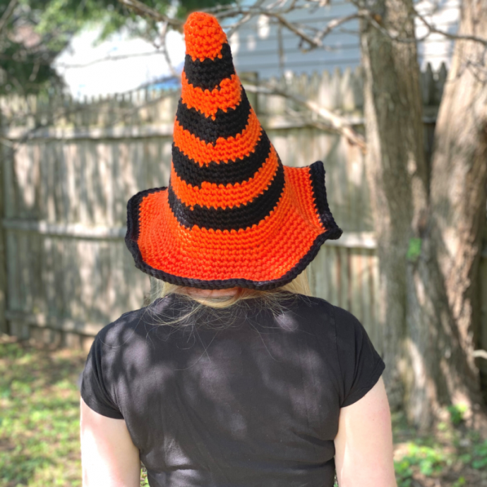 Helping our users. ​Crochet Witch Hat.