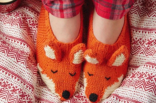 ​Helping our users. Foxy Knit Slippers.