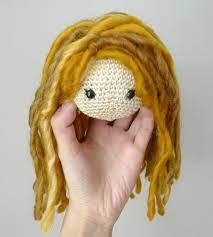 Inspiration. Crochet Dolls' Hair.