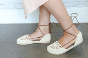 Inspiration. Crochet Summer Sandals.