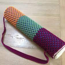 Inspiration. Crochet Yoga Mat Covers.