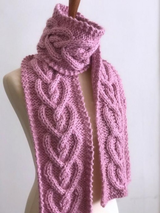 Inspiration. Knit Scarves.