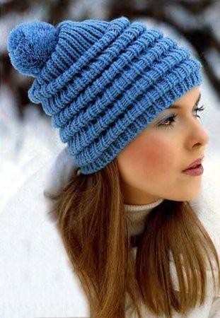 ​Simple Blue Hat