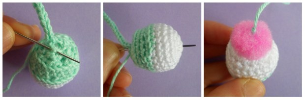 ​Helping our users. Crochet Cup Cake Bookmark.