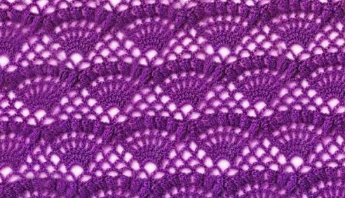 Crochet Fans Stitch