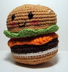 Helping our users. ​Crochet Amigurumi Hamburger.