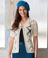 Inspiration. Crochet Summer Jackets.