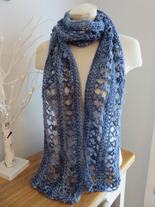 Inspiration. Crochet Summer Scarves.