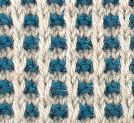 ​Knit Checked Pattern