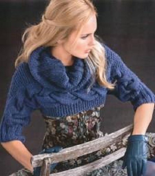 Short Knit Pullover Short Knit Pullover