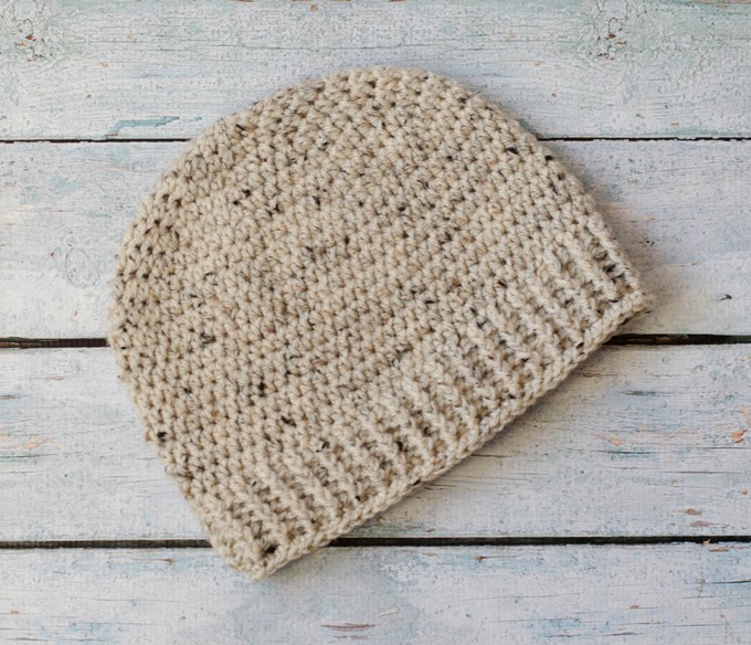 Helping our users. ​Simple Crochet Men’s Beanie.