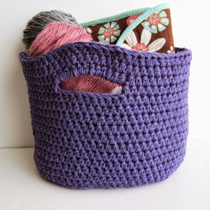 Inspiration. Crochet Baskets.