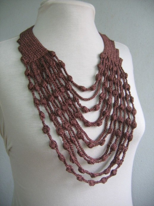 Inspiration. Crochet Jewelry.