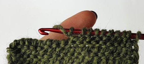 ​Tunisian Purl Crochet Stitch