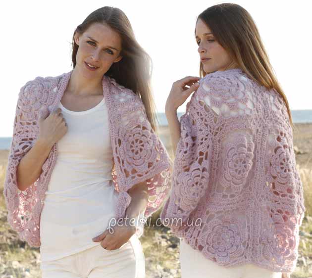 Complete Guide to Crocheting a Beautiful Dusty Pink Bolero Using DROPS Alpaca and Kid-Silk Complete Guide to Crocheting a Beautiful Dusty Pink Bolero Using DROPS Alpaca and Kid-Silk
