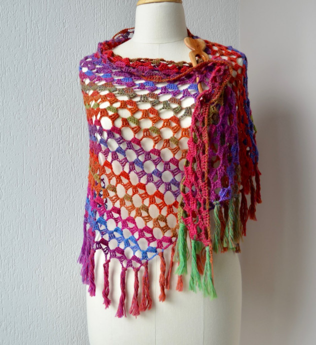 ​Fancy Crochet Shawl