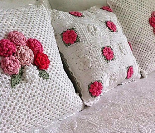 Inspiration. Crochet Pillows.