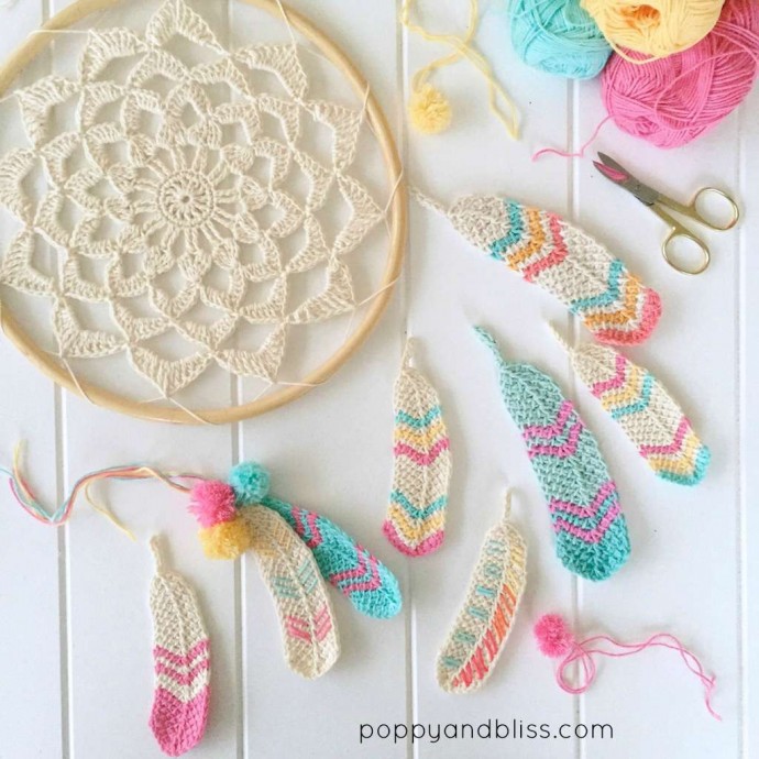 Inspiration. Crochet Wall Decorations.