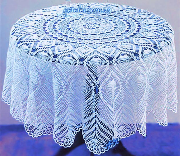Wonderful Crochet Tablecloth