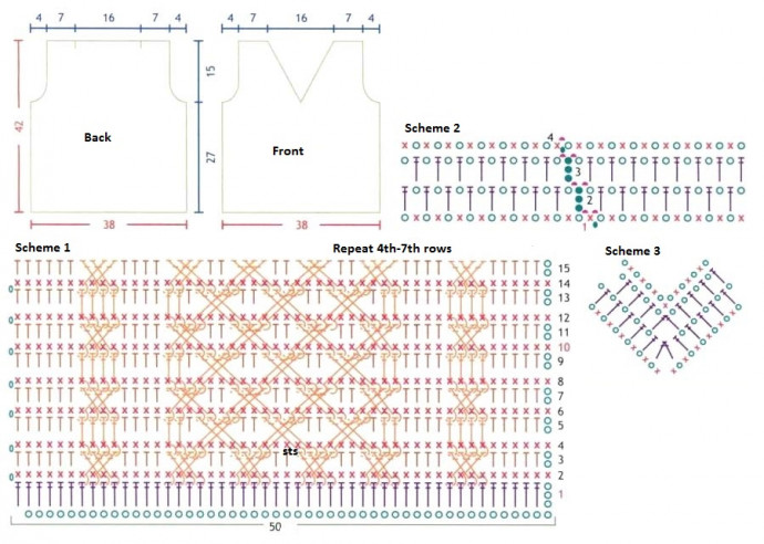 Complete Guide to Crochet Pattern for Stylish M-Sized Top Using 100% Acrylic Yarn Complete Guide to Crochet Pattern for Stylish M-Sized Top Using 100% Acrylic Yarn