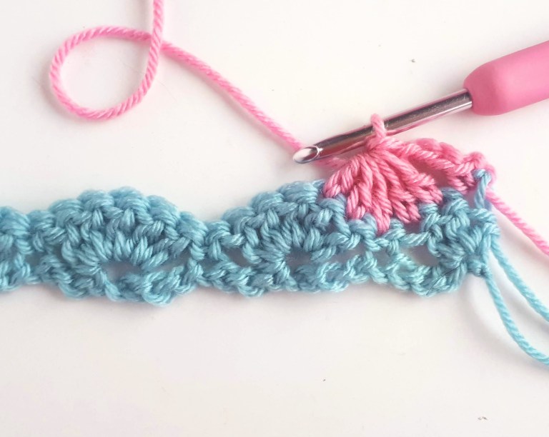 Feather Crochet Stitch