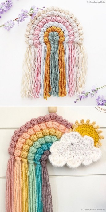 Inspiration. Crochet Wall Decorations.