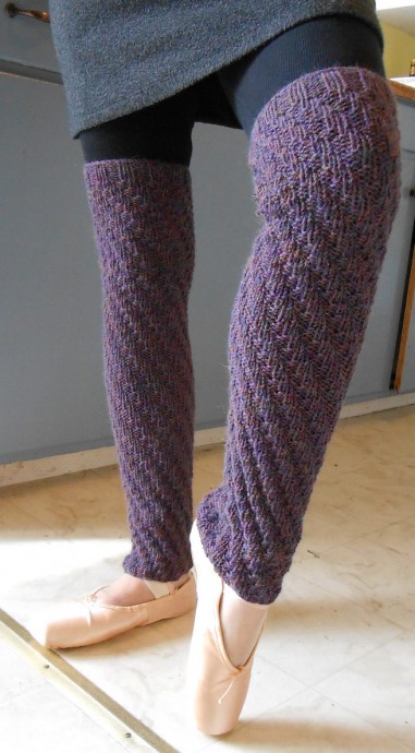 Inspiration. Knit Legwarmers.